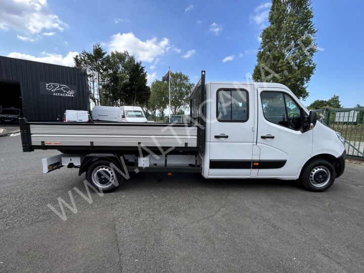 Chassis + body Renault Double Cab Back Dump/Tipper body 130CV DOUBLE CABINE 7 PLACES BENNE CROCHET BLANC - 2