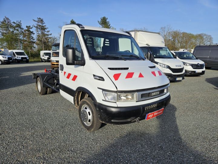 Chassis + body Iveco Daily Hookloader Ampliroll body 35C12 POLYBENNE 3T5 RECONDITIONNE  BLANC  - 7