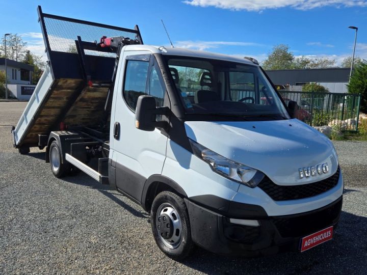 Chassis + body Iveco Daily Hookloader Ampliroll body 35C15 POLYBENNE 3T5 BLANC  - 7