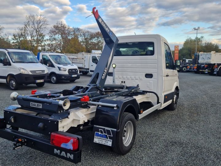 Chassis + body Man Hookloader Ampliroll body tge 3t5 160cv polybenne neuf dalby disponible sur parc BLANC  - 4