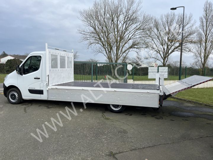 Chassis + body Renault Master Platform body 145cv HAYON ELEVATEUR DHOLLANDIA 750KGS PLATEAU RIDELLES  BLANC - 1