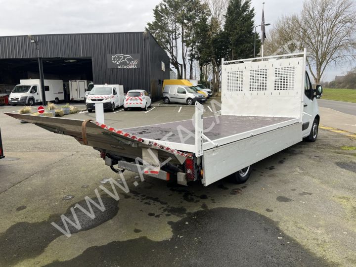 Chassis + body Renault Master Platform body 145cv HAYON ELEVATEUR DHOLLANDIA 750KGS PLATEAU RIDELLES  BLANC - 2