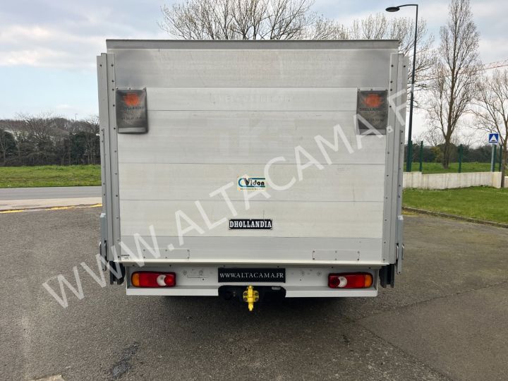 Chassis + body Renault Master Platform body 150cv DCI PLATEAU RIDELLES HAYON ELEVATEUR A COLONNE LEGER DHOLLANDIA 750KGS COFFRE CROCHET ATTELAGE BLANC - 8