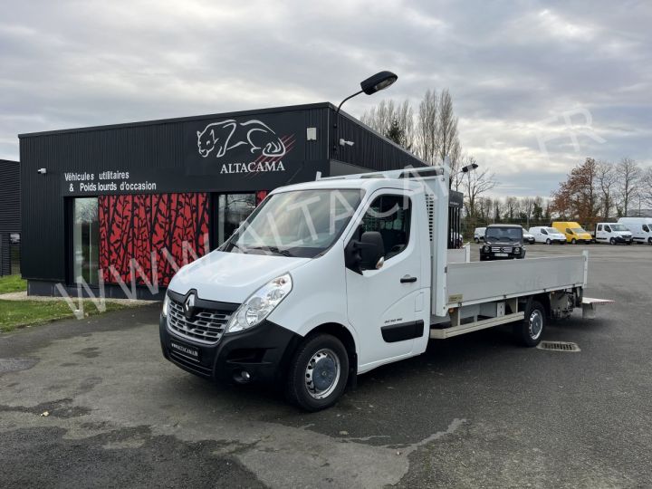 Chasis + carrocería Renault Master Caja abierta 145cv PLATEAU RIDELLES HAYON ELEVATEUR DHOLLANDIA 750KGS BLANC - 9