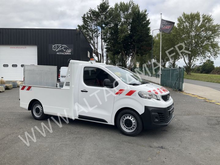 Chasis + carrocería Peugeot Expert Caja cerrada + Plataforma elevadora 120CV PICK UP RAMPE MANUELLE SUSPENSION PNEUMATIQUE AR BLANC - 3