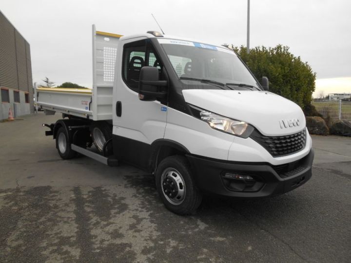 Chassis + carrosserie Iveco Daily Ampliroll Polybenne 35C14H EMP 3450 TOR POLYBENNE BLANC - 4