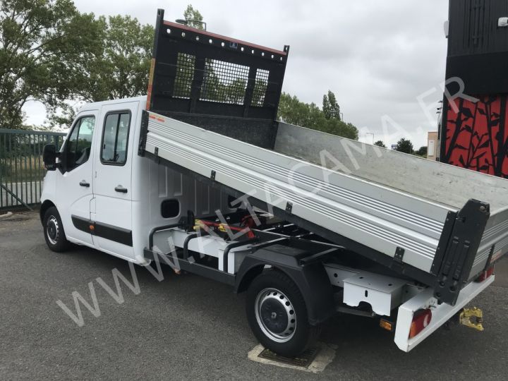 Chassis + carrosserie Renault Master Benne Double Cabine 130CV DOUBLE CABINE 7 PLACES BENNE CROCHET BLANC - 2