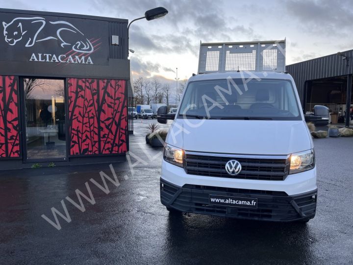 Chassis + carrosserie Volkswagen Crafter Benne arrière 177CV 2.0 TDI BENNE COFFRE CABRETTA EMPATTEMENT LONG ROUES JUMELEES BLANC - 3