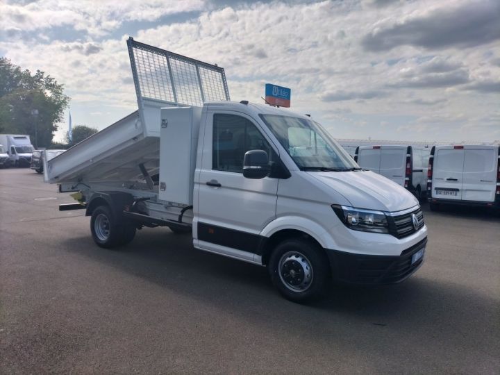 Chassis + carrosserie Volkswagen Crafter Benne arrière 50 L4 RJ 2.0 TDI 163CH BUSINESS BLANC - 2