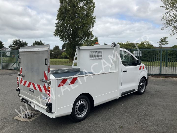 Chassis + carrosserie Peugeot Expert Caisse fourgon + Hayon élévateur 120CV PICK UP RAMPE MANUELLE SUSPENSION PNEUMATIQUE AR BLANC - 4