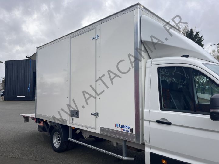 Chassis + carrosserie Volkswagen Crafter Caisse fourgon + Hayon élévateur 20m3 177CV HAYON ELEVATEUR DHOLLANDIA PORTE LATERALE BLANC - 6