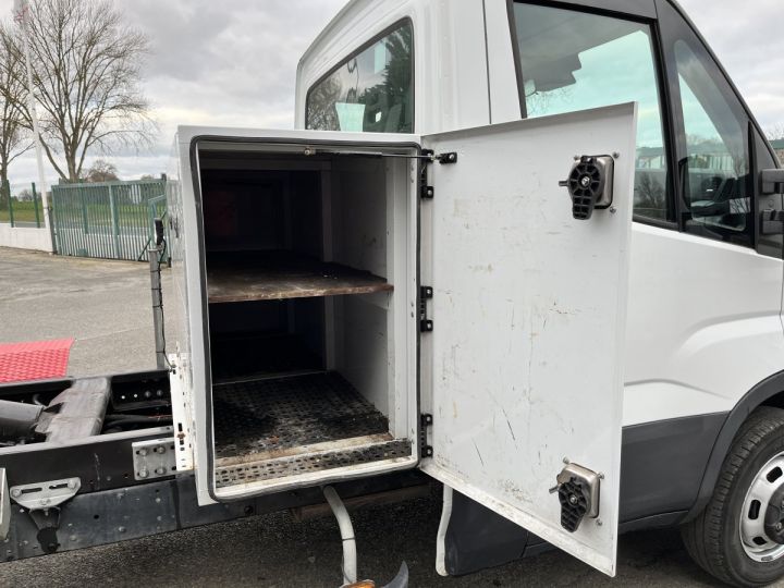 Chassis + carrosserie Iveco Daily Polybenne 35C16 POLYBENNE AMPLIROLL COFFRE BLANC - 6