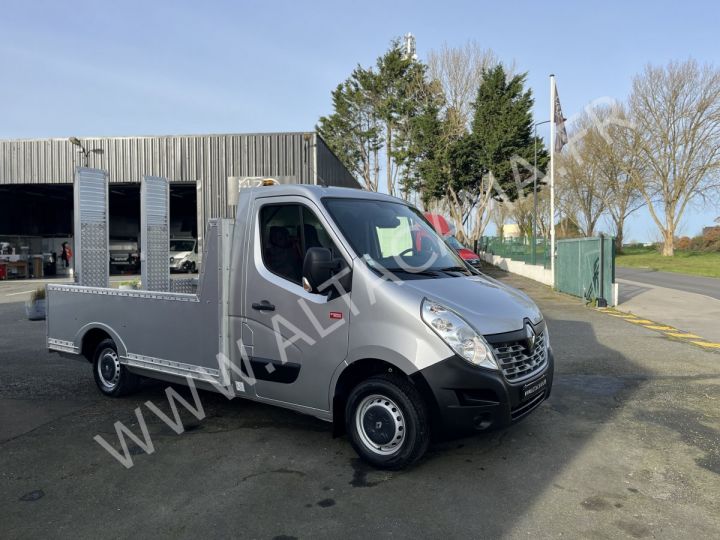 Chassis + carrosserie Renault Porte engins 170CV PICK UP RAMPES ALUMINIUM AMOVIBLES PORTE ENGIN GRIS - 4