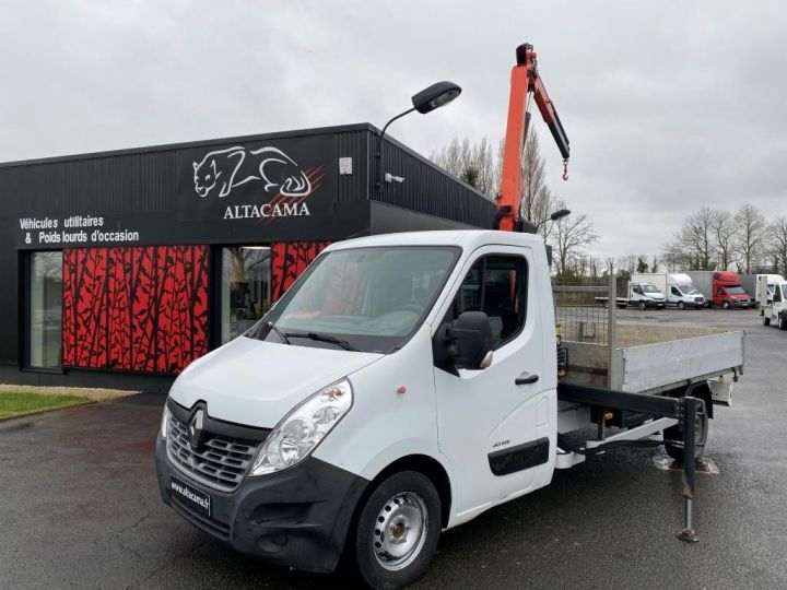 Chassis + carrosserie Renault Master 125 PLATEAU GRUE BLANC - 2
