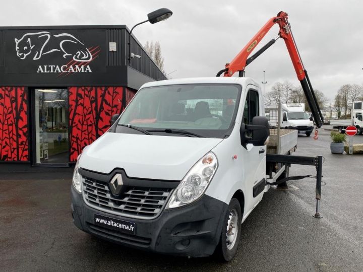 Chassis + carrosserie Renault Master 125 PLATEAU GRUE BLANC - 4