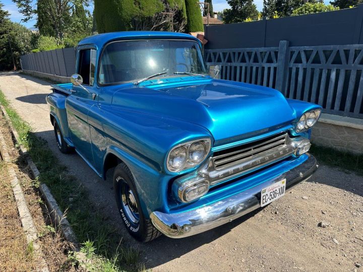 Chevrolet Apache V8 Bleu - 5