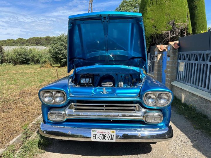 Chevrolet Apache V8 Bleu - 42