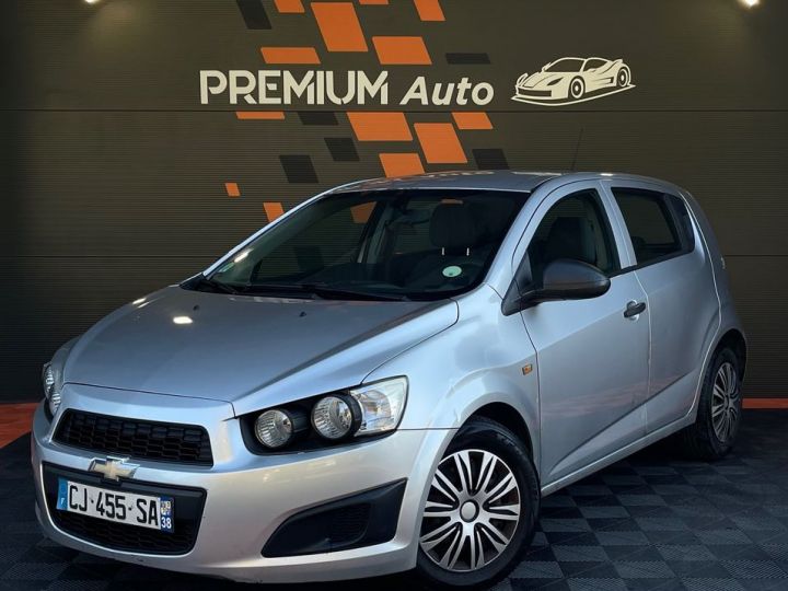 Chevrolet Aveo 1.3 Vcdi 75 Cv Ls Régulateur de Vitesse Climatisation 5 Portes Ct Ok 2026 Gris - 1