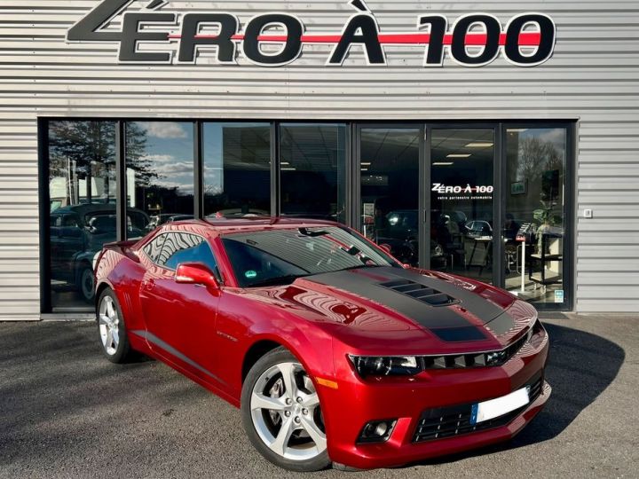 Chevrolet Camaro RECARO SS V8 6.2 432ch boite MANUELLE Rouge - 1