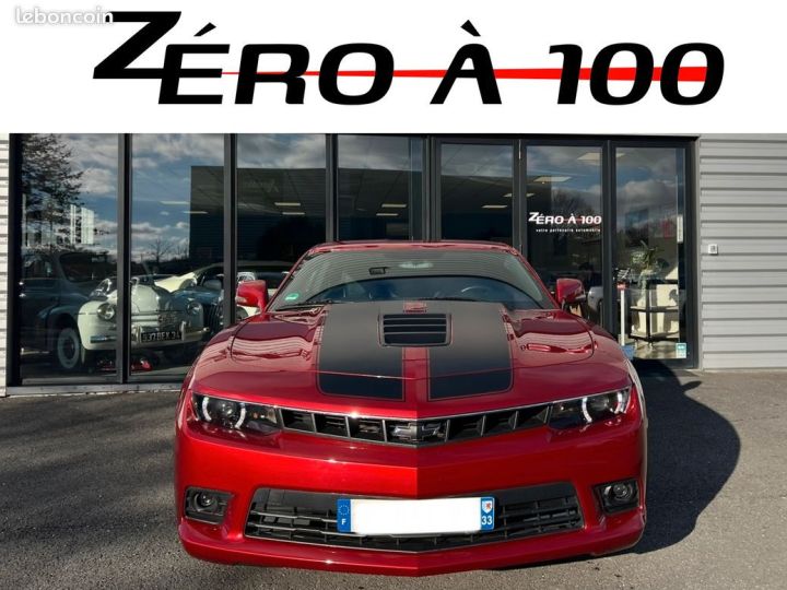 Chevrolet Camaro RECARO SS V8 6.2 432ch boite MANUELLE Rouge - 2