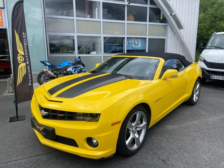 Chevrolet Camaro SS CABRIOLET 6.2 V8 Jaune - 2