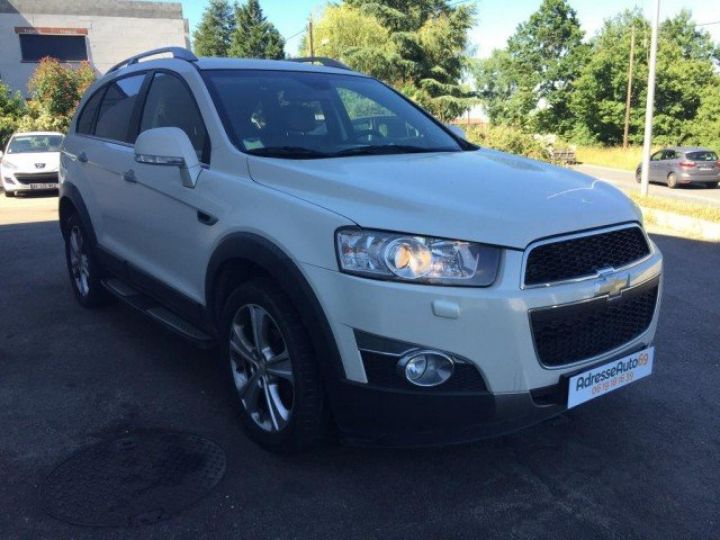 Chevrolet Captiva 2.2 LTZ 184CV 4x4 BVA 7places     Diesel BLANC NACRE - 1