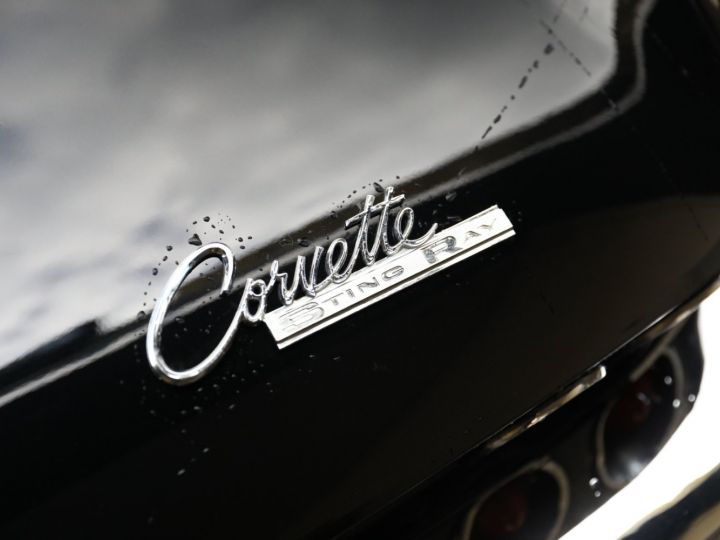 Chevrolet Corvette C2 CHEVROLET CORVETTE C2 STINGRAY COUPE 1965 350CI BOITE 4 Noir - 18