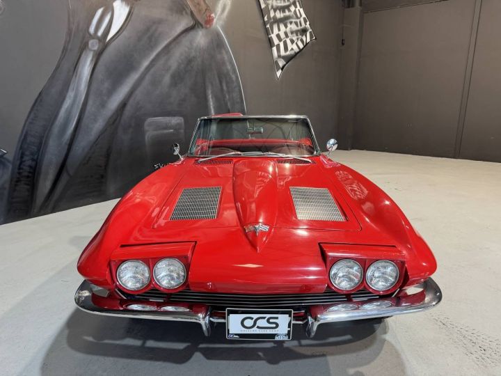 Chevrolet Corvette C2 Stingray V8 327Ci 5.3 340ch Rouge - 3