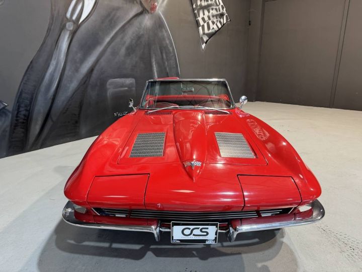 Chevrolet Corvette C2 Stingray V8 327Ci 5.3 340ch Rouge - 6