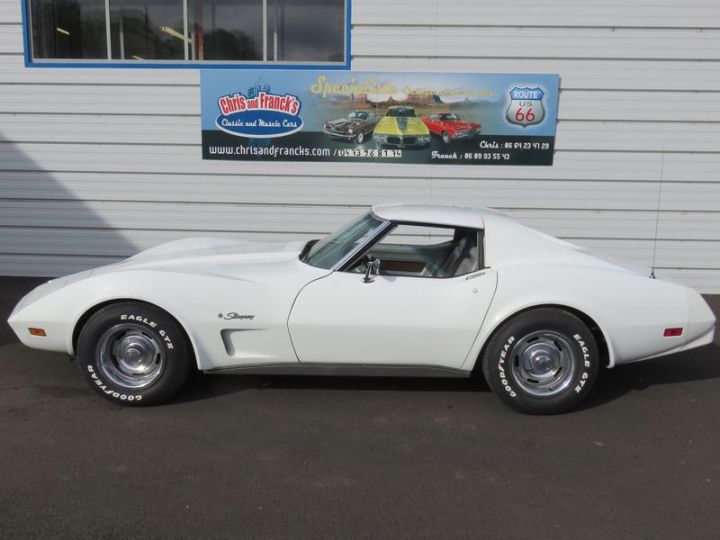 Chevrolet Corvette C3 V8 350CI L48 Blanc - 3