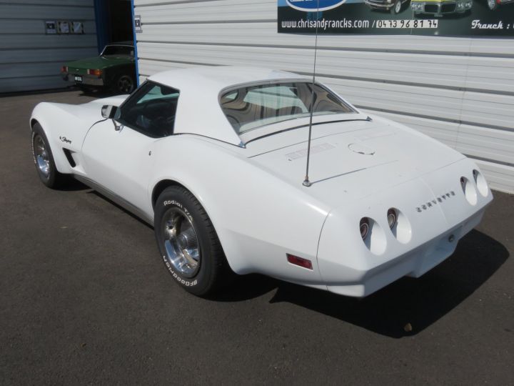 Chevrolet Corvette C3 V8 L82 De 1974 Blanc - 6