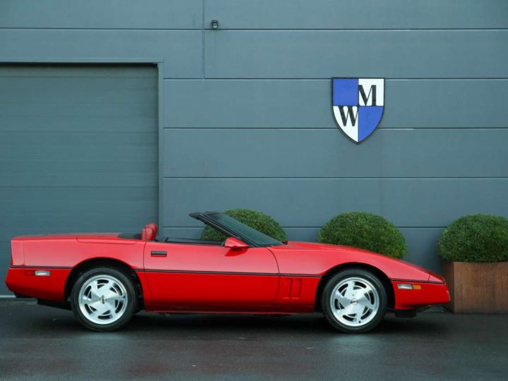 Chevrolet Corvette C4 Cabriolet Belgium Car Rouge - 6