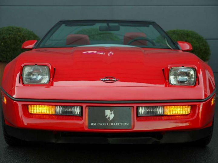 Chevrolet Corvette C4 Cabriolet Belgium Car Rouge - 11