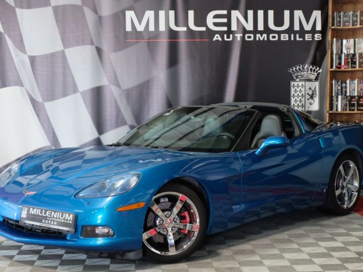 Chevrolet Corvette C6 6.2 V8 BA Bleu - 1