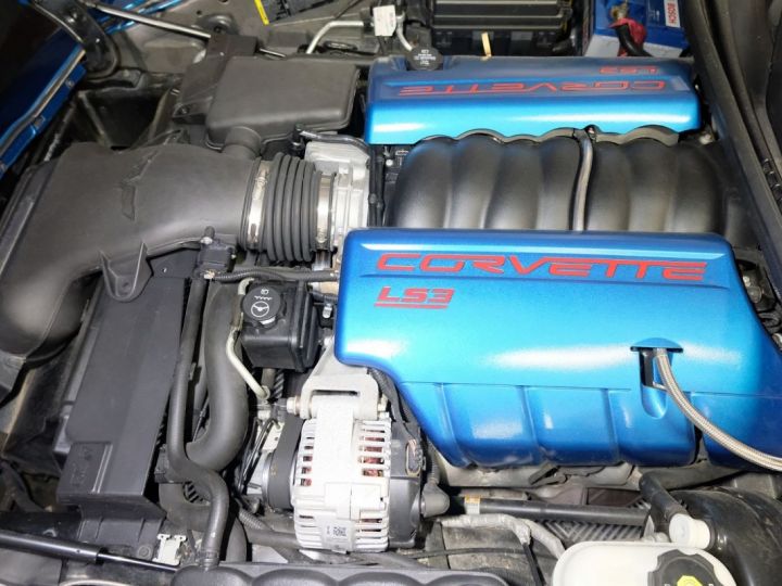 Chevrolet Corvette C6 6.2 V8 BA Bleu - 10