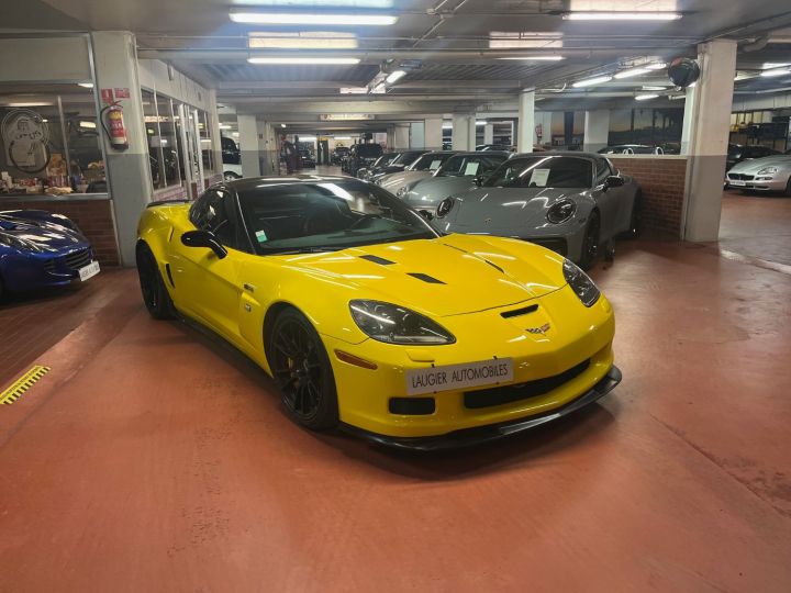 Chevrolet Corvette C6 CORVETTE Z06 7.0 V8 513 Ch Jaune - 15