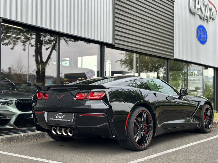 Chevrolet Corvette C7 CHEVROLET CORVETTE C7 TARGA 6.2 V8 STINGRAY 3LT MT7 noire métal - 5