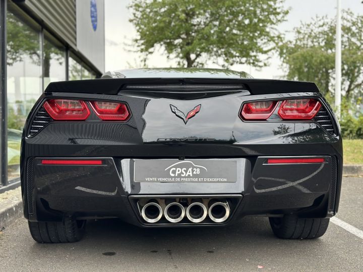 Chevrolet Corvette C7 CHEVROLET CORVETTE C7 TARGA 6.2 V8 STINGRAY 3LT MT7 noire métal - 7