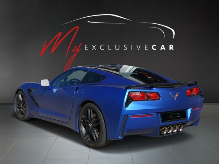 Chevrolet Corvette C7 CHEVROLET CORVETTE C7 TARGA 6.2 V8 STRINGRAY 2LT MT7 - Garantie 12 Mois - Révision faite le 05/2024 - Très Bon état - Equipé Flexufuel E85 - Toit Tar Covering Bleu Chrome Mate - 7