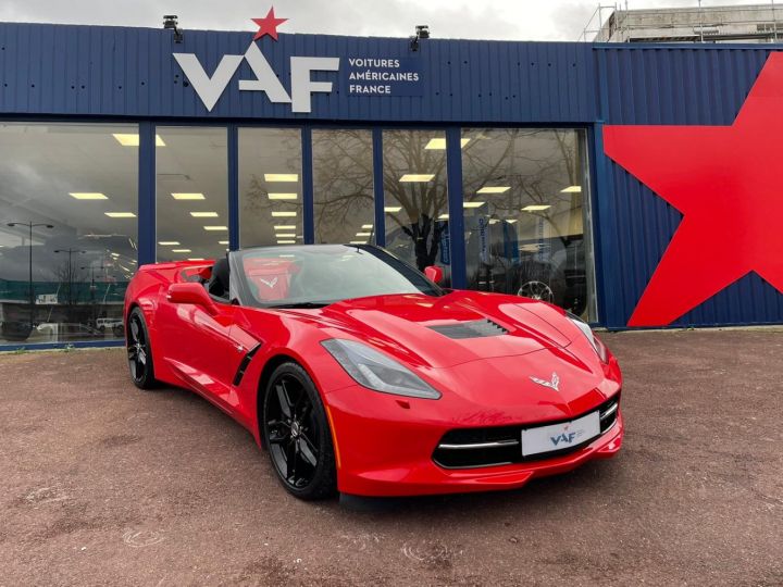 Chevrolet Corvette C7 LT3 Cabriolet Z51 Pack Competition Rouge Vendu - 1