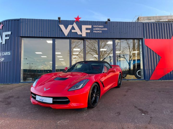 Chevrolet Corvette C7 LT3 Cabriolet Z51 Pack Competition Rouge Vendu - 3