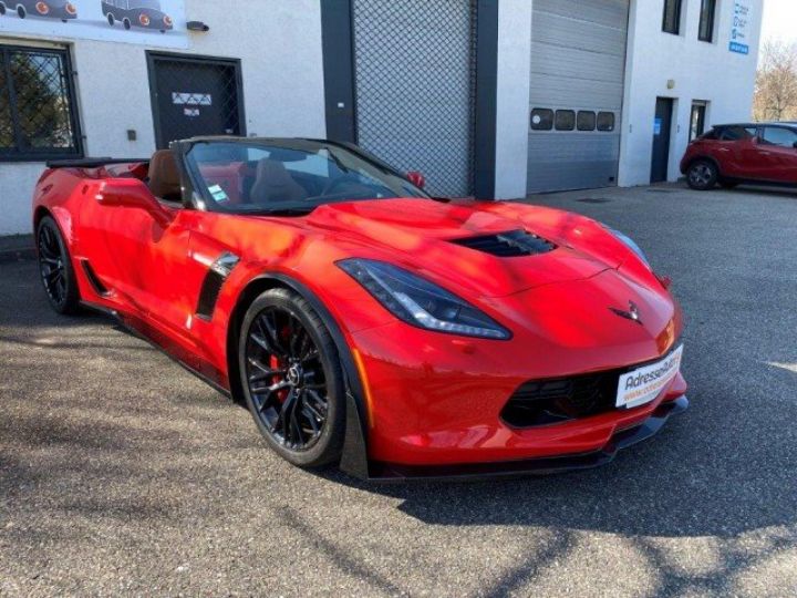 Chevrolet Corvette C7 Z06 CABRIOLET 6.2 V8 SUPERCHARGED MT7 660CV     Essence ROUGE - 1