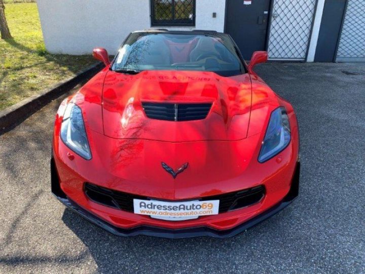 Chevrolet Corvette C7 Z06 CABRIOLET 6.2 V8 SUPERCHARGED MT7 660CV     Essence ROUGE - 2