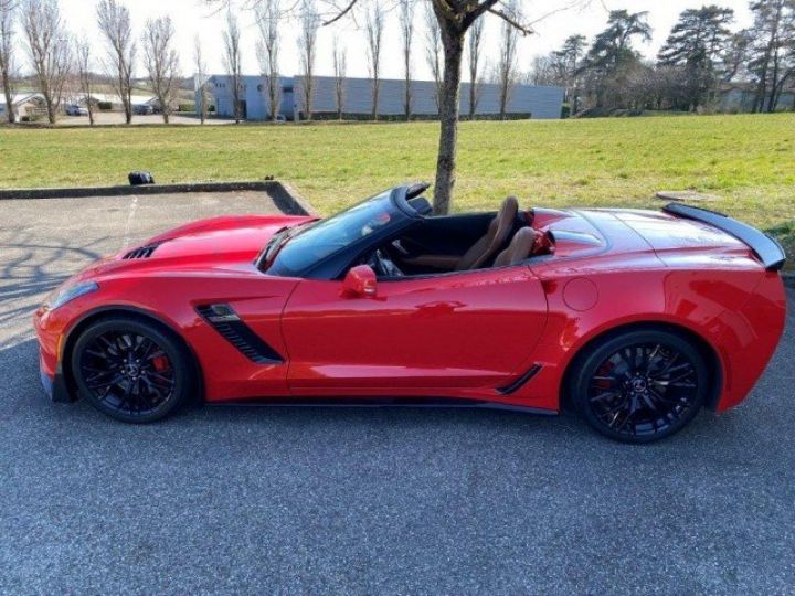 Chevrolet Corvette C7 Z06 CABRIOLET 6.2 V8 SUPERCHARGED MT7 660CV     Essence ROUGE - 10