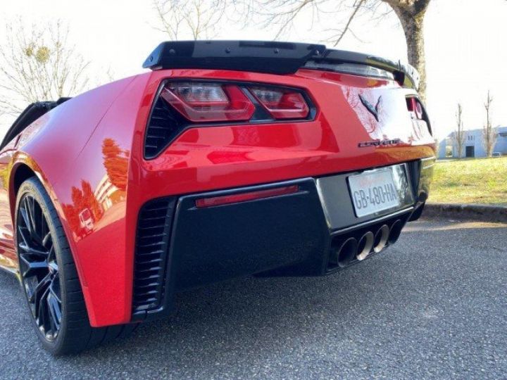 Chevrolet Corvette C7 Z06 CABRIOLET 6.2 V8 SUPERCHARGED MT7 660CV     Essence ROUGE - 28