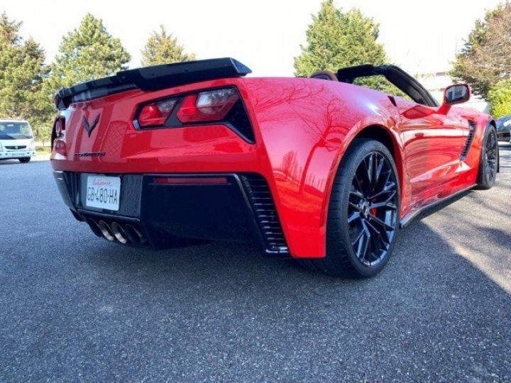 Chevrolet Corvette C7 Z06 CABRIOLET 6.2 V8 SUPERCHARGED MT7 660CV     Essence ROUGE - 32