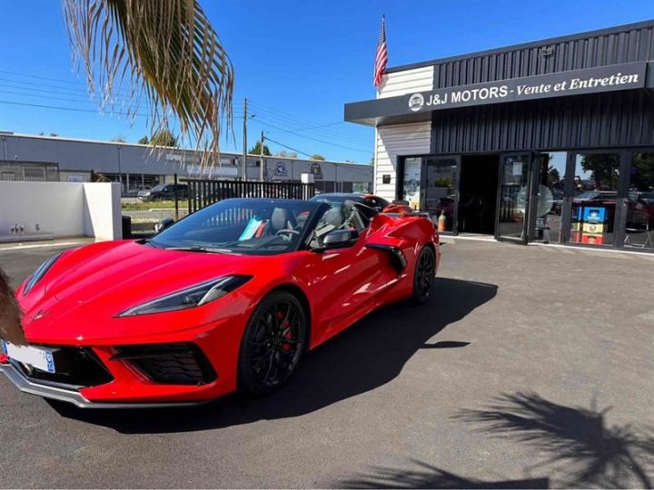 Chevrolet Corvette C8 3LT BVA8 482CV Rouge Métallisé - 1