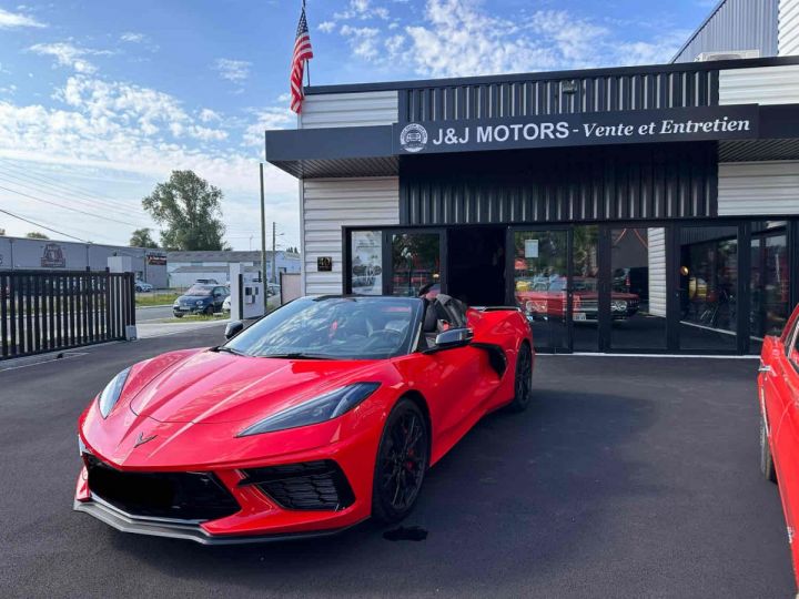 Chevrolet Corvette C8 3LT BVA8 482CV Rouge Métallisé - 8