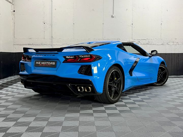 Chevrolet Corvette C8 STINGRAY TARGA 6.2 V8 482 3LT Z51 Rapid Blue Vendu - 12