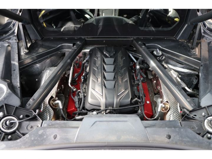 Chevrolet Corvette C8 V8 6.2 481 Stingray BVA 1èreM BOSE Capot Carbon ligne d'équipement 3 LT  Garantie Usine 08/2025 Noire - 14